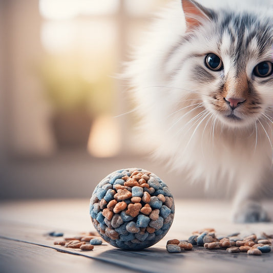 Interactive Treat-Dispensing Ball